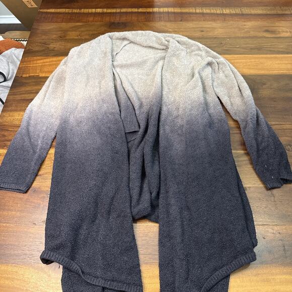 Barefoot Dreams S/M Bamboo Chic Lite Calypso Ombre Open Front Cardigan Sweater - Picture 1 of 3